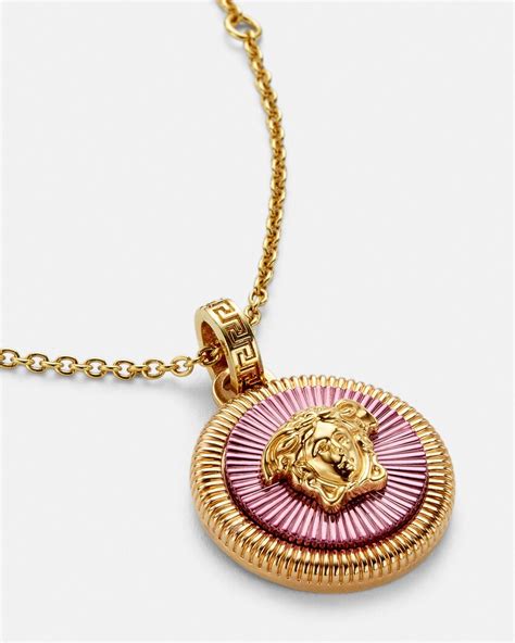 medusa versace necklace.